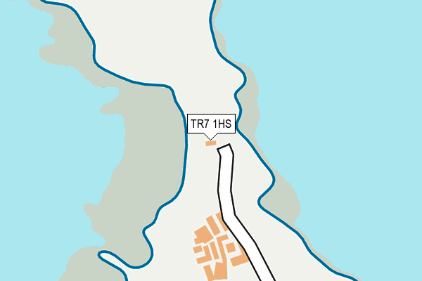 TR7 1HS map - OS OpenMap – Local (Ordnance Survey) TR7 1HS map - OS OpenMap – Local (Ordnance Survey)
