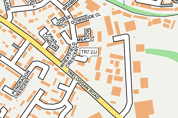 TR7 2JJ map - OS OpenMap – Local (Ordnance Survey) TR7 2JJ map - OS OpenMap – Local (Ordnance Survey)