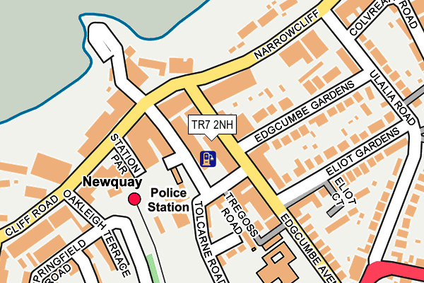 TR7 2NH map - OS OpenMap – Local (Ordnance Survey) TR7 2NH map - OS OpenMap – Local (Ordnance Survey)