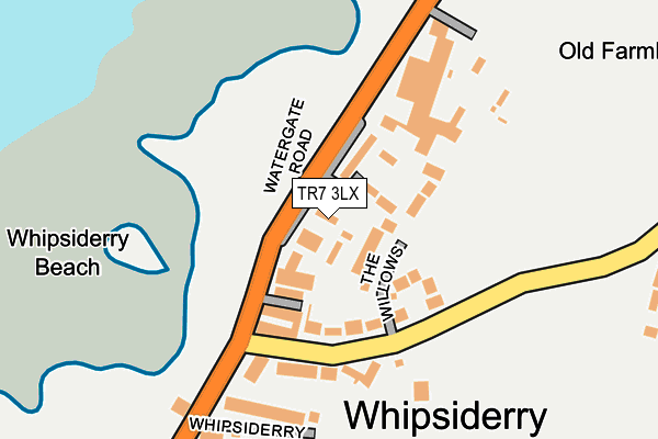 TR7 3LX map - OS OpenMap – Local (Ordnance Survey) TR7 3LX map - OS OpenMap – Local (Ordnance Survey)