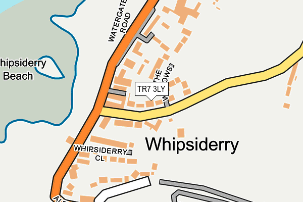 TR7 3LY map - OS OpenMap – Local (Ordnance Survey) TR7 3LY map - OS OpenMap – Local (Ordnance Survey)