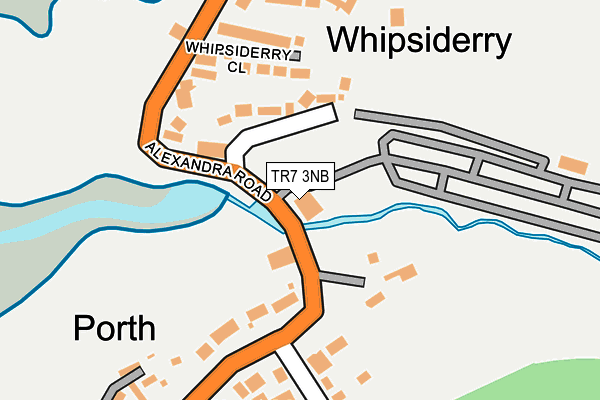 TR7 3NB map - OS OpenMap – Local (Ordnance Survey) TR7 3NB map - OS OpenMap – Local (Ordnance Survey)