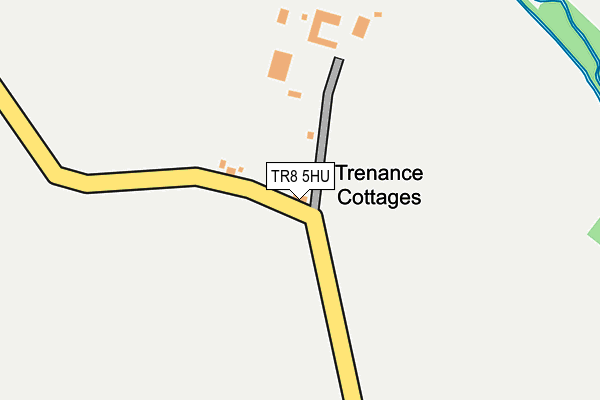 TR8 5HU map - OS OpenMap – Local (Ordnance Survey) TR8 5HU map - OS OpenMap – Local (Ordnance Survey)