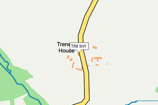 TR8 5HY map - OS OpenMap – Local (Ordnance Survey)