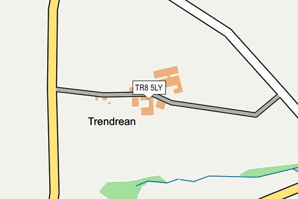 TR8 5LY map - OS OpenMap – Local (Ordnance Survey) TR8 5LY map - OS OpenMap – Local (Ordnance Survey)