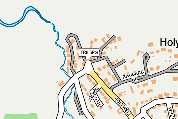 TR8 5PG map - OS OpenMap – Local (Ordnance Survey) TR8 5PG map - OS OpenMap – Local (Ordnance Survey)