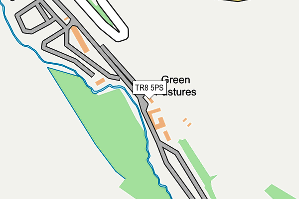 TR8 5PS map - OS OpenMap – Local (Ordnance Survey) TR8 5PS map - OS OpenMap – Local (Ordnance Survey)