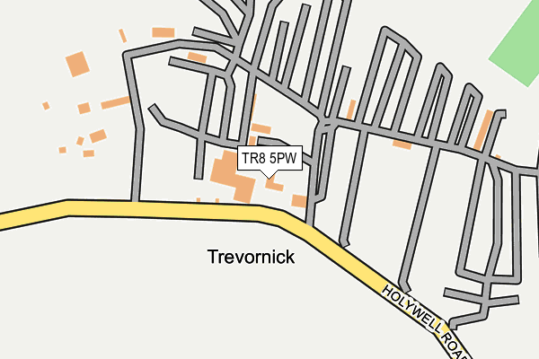 TR8 5PW map - OS OpenMap – Local (Ordnance Survey)