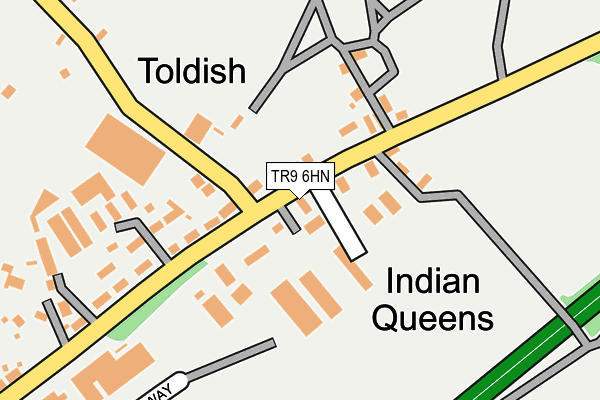 TR9 6HN map - OS OpenMap – Local (Ordnance Survey) TR9 6HN map - OS OpenMap – Local (Ordnance Survey)