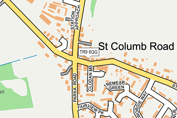 TR9 6QG map - OS OpenMap – Local (Ordnance Survey) TR9 6QG map - OS OpenMap – Local (Ordnance Survey)