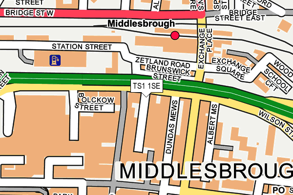 TS1 1SE map - OS OpenMap – Local (Ordnance Survey) TS1 1SE map - OS OpenMap – Local (Ordnance Survey)