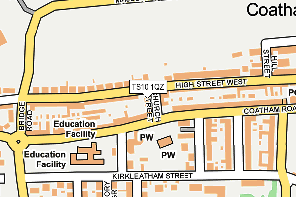 TS10 1QZ map - OS OpenMap – Local (Ordnance Survey) TS10 1QZ map - OS OpenMap – Local (Ordnance Survey)