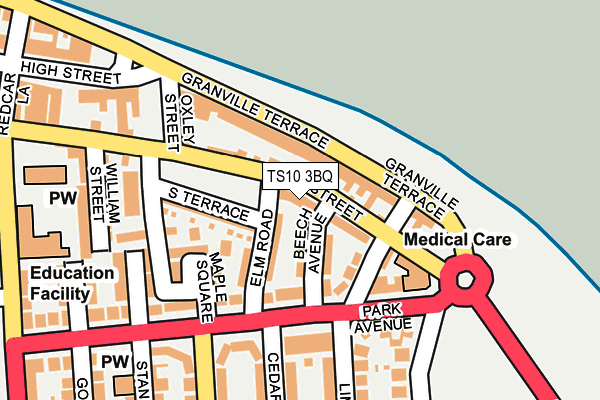 TS10 3BQ map - OS OpenMap – Local (Ordnance Survey) TS10 3BQ map - OS OpenMap – Local (Ordnance Survey)