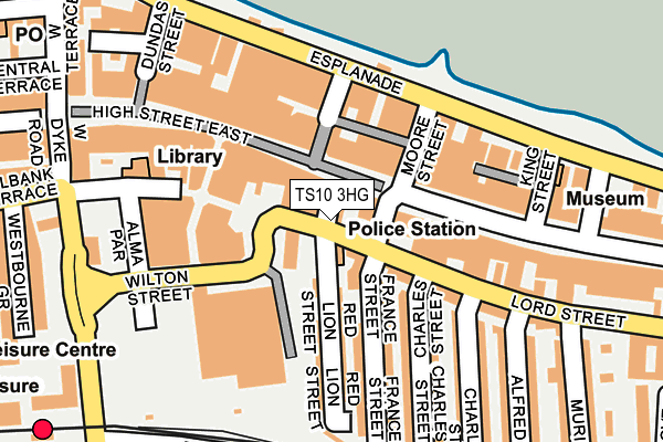 TS10 3HG map - OS OpenMap – Local (Ordnance Survey) TS10 3HG map - OS OpenMap – Local (Ordnance Survey)