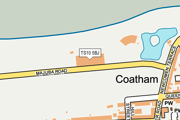TS10 5BJ map - OS OpenMap – Local (Ordnance Survey) TS10 5BJ map - OS OpenMap – Local (Ordnance Survey)