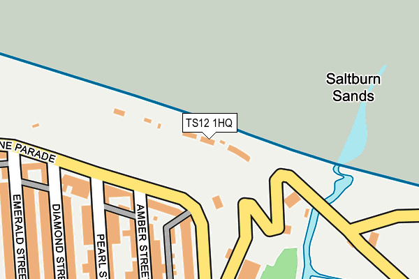 TS12 1HQ map - OS OpenMap – Local (Ordnance Survey) TS12 1HQ map - OS OpenMap – Local (Ordnance Survey)