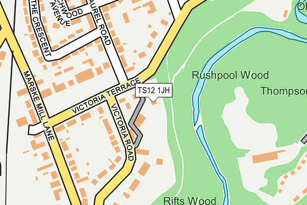 TS12 1JH map - OS OpenMap – Local (Ordnance Survey) TS12 1JH map - OS OpenMap – Local (Ordnance Survey)