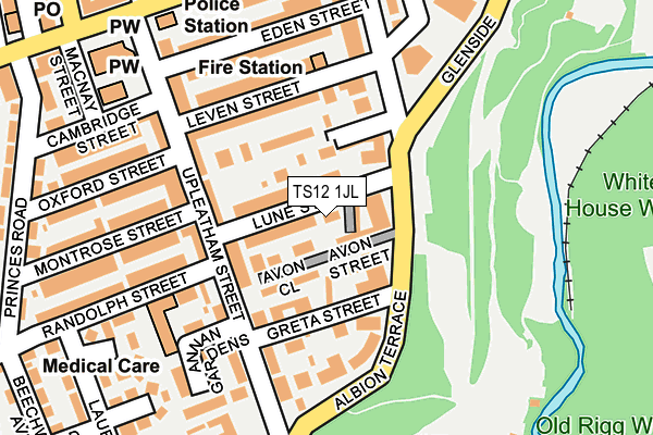 TS12 1JL map - OS OpenMap – Local (Ordnance Survey) TS12 1JL map - OS OpenMap – Local (Ordnance Survey)