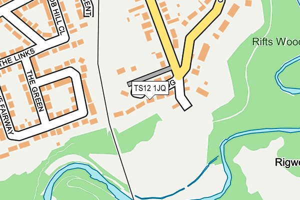 TS12 1JQ map - OS OpenMap – Local (Ordnance Survey) TS12 1JQ map - OS OpenMap – Local (Ordnance Survey)