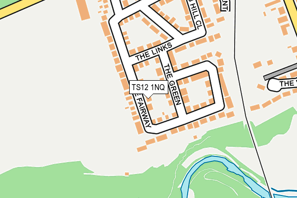 TS12 1NQ map - OS OpenMap – Local (Ordnance Survey) TS12 1NQ map - OS OpenMap – Local (Ordnance Survey)