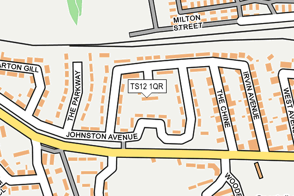 TS12 1QR map - OS OpenMap – Local (Ordnance Survey) TS12 1QR map - OS OpenMap – Local (Ordnance Survey)