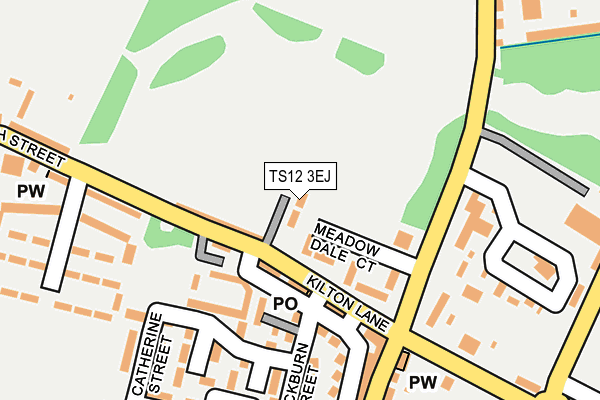 TS12 3EJ map - OS OpenMap – Local (Ordnance Survey) TS12 3EJ map - OS OpenMap – Local (Ordnance Survey)