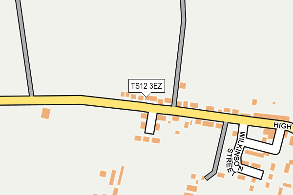 TS12 3EZ map - OS OpenMap – Local (Ordnance Survey) TS12 3EZ map - OS OpenMap – Local (Ordnance Survey)