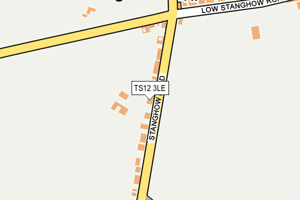 TS12 3LE map - OS OpenMap – Local (Ordnance Survey) TS12 3LE map - OS OpenMap – Local (Ordnance Survey)