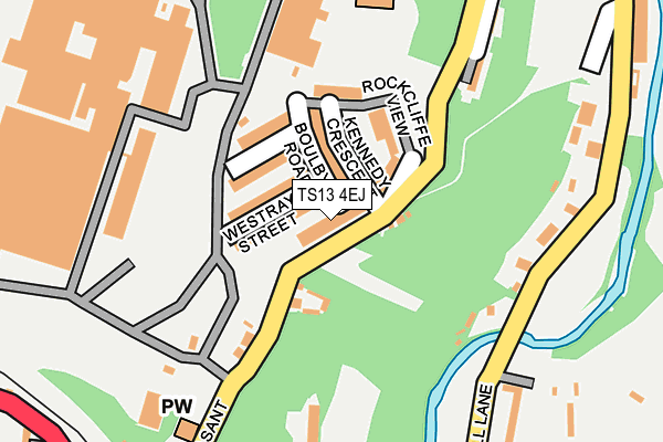 TS13 4EJ map - OS OpenMap – Local (Ordnance Survey) TS13 4EJ map - OS OpenMap – Local (Ordnance Survey)