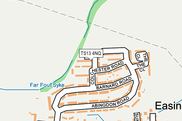 TS13 4NQ map - OS OpenMap – Local (Ordnance Survey) TS13 4NQ map - OS OpenMap – Local (Ordnance Survey)
