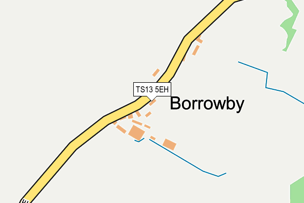 TS13 5EH map - OS OpenMap – Local (Ordnance Survey) TS13 5EH map - OS OpenMap – Local (Ordnance Survey)