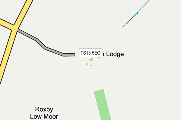 TS13 5EQ map - OS OpenMap – Local (Ordnance Survey) TS13 5EQ map - OS OpenMap – Local (Ordnance Survey)