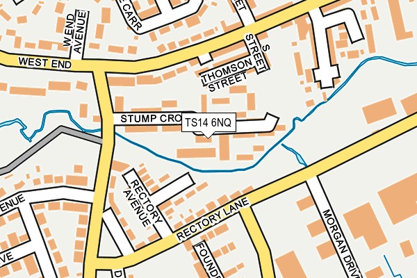 TS14 6NQ map - OS OpenMap – Local (Ordnance Survey) TS14 6NQ map - OS OpenMap – Local (Ordnance Survey)