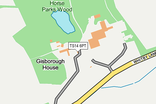 TS14 6PT map - OS OpenMap – Local (Ordnance Survey) TS14 6PT map - OS OpenMap – Local (Ordnance Survey)