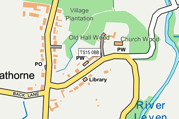 TS15 0BB map - OS OpenMap – Local (Ordnance Survey) TS15 0BB map - OS OpenMap – Local (Ordnance Survey)