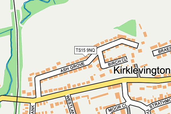 TS15 9NQ map - OS OpenMap – Local (Ordnance Survey)
