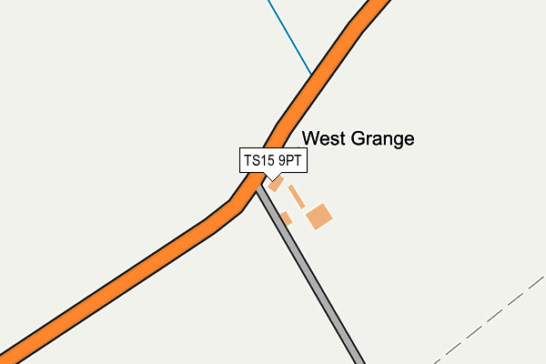 TS15 9PT map - OS OpenMap – Local (Ordnance Survey) TS15 9PT map - OS OpenMap – Local (Ordnance Survey)