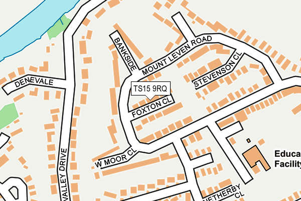 TS15 9RQ map - OS OpenMap – Local (Ordnance Survey) TS15 9RQ map - OS OpenMap – Local (Ordnance Survey)