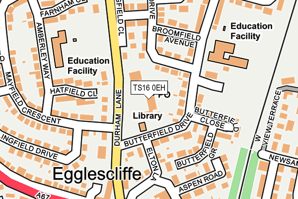 TS16 0EH map - OS OpenMap – Local (Ordnance Survey) TS16 0EH map - OS OpenMap – Local (Ordnance Survey)