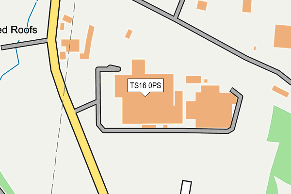 TS16 0PS map - OS OpenMap – Local (Ordnance Survey) TS16 0PS map - OS OpenMap – Local (Ordnance Survey)