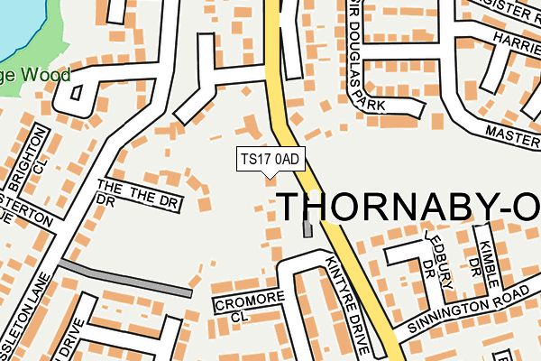 TS17 0AD map - OS OpenMap – Local (Ordnance Survey) TS17 0AD map - OS OpenMap – Local (Ordnance Survey)