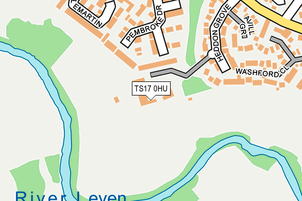 TS17 0HU map - OS OpenMap – Local (Ordnance Survey) TS17 0HU map - OS OpenMap – Local (Ordnance Survey)