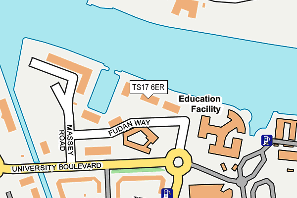TS17 6ER map - OS OpenMap – Local (Ordnance Survey) TS17 6ER map - OS OpenMap – Local (Ordnance Survey)
