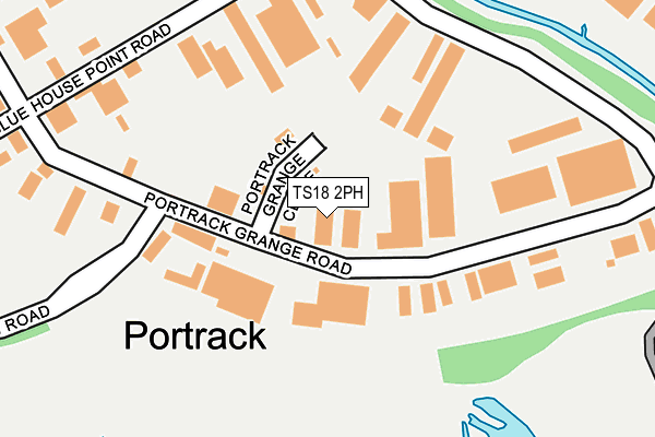 TS18 2PH map - OS OpenMap – Local (Ordnance Survey) TS18 2PH map - OS OpenMap – Local (Ordnance Survey)