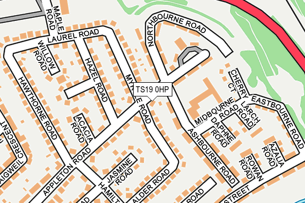 TS19 0HP map - OS OpenMap – Local (Ordnance Survey) TS19 0HP map - OS OpenMap – Local (Ordnance Survey)