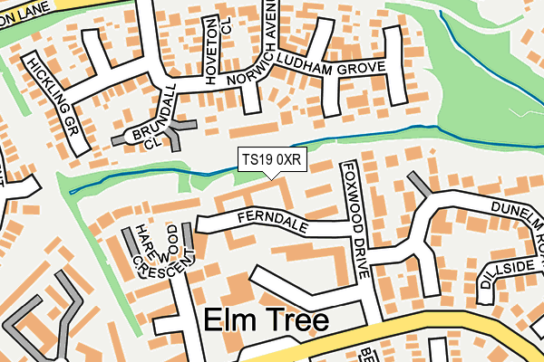 TS19 0XR map - OS OpenMap – Local (Ordnance Survey) TS19 0XR map - OS OpenMap – Local (Ordnance Survey)