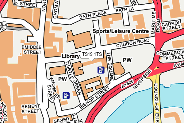 TS19 1TS map - OS OpenMap – Local (Ordnance Survey) TS19 1TS map - OS OpenMap – Local (Ordnance Survey)