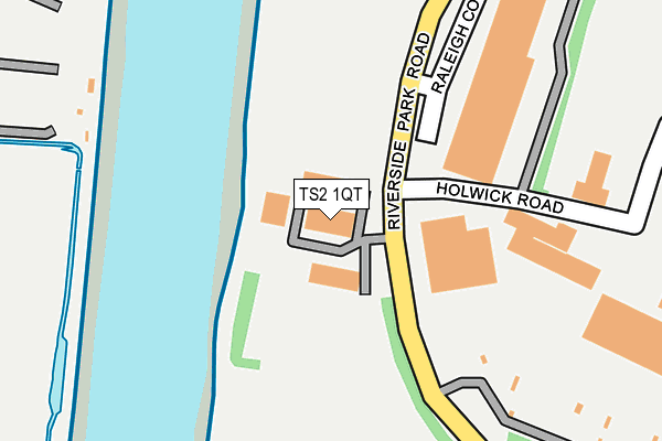 TS2 1QT map - OS OpenMap – Local (Ordnance Survey) TS2 1QT map - OS OpenMap – Local (Ordnance Survey)