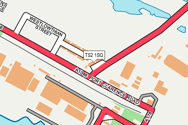 TS2 1SQ map - OS OpenMap – Local (Ordnance Survey) TS2 1SQ map - OS OpenMap – Local (Ordnance Survey)
