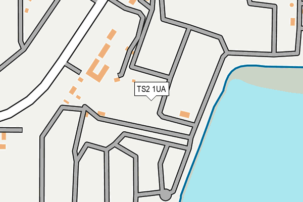 TS2 1UA map - OS OpenMap – Local (Ordnance Survey) TS2 1UA map - OS OpenMap – Local (Ordnance Survey)